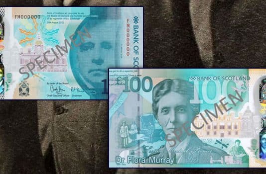 Bank of Scotland Completes Upgrade to Polymer With New £100 Note