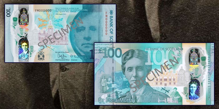 Bank of Scotland Completes Upgrade to Polymer With New £100 Note