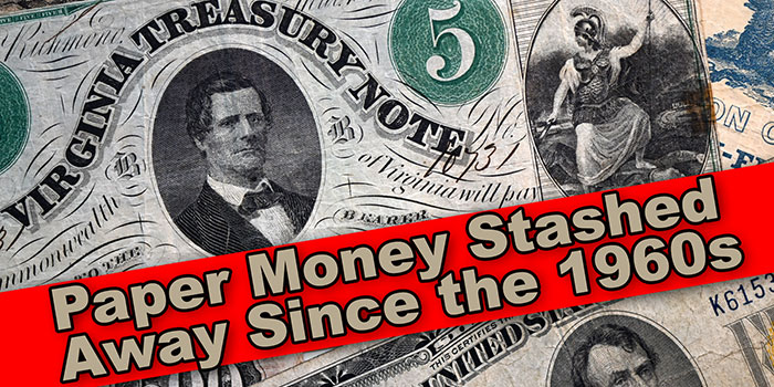 Watch: Paper Money Stashed Away Since the 1960s