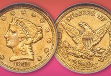 Heritage Offers Extremely Rare "Little Princess" 1841 Quarter Eagle