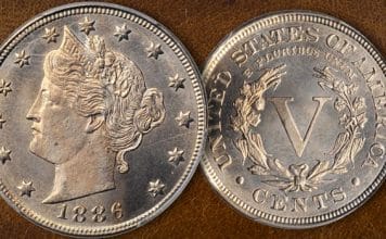 United States 1886 Liberty Head Nickel