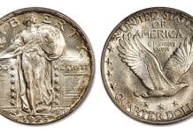 Full Head Standing Liberty Quarter Rarity Featured in Stack's Bowers August 2022 Showcase Auction