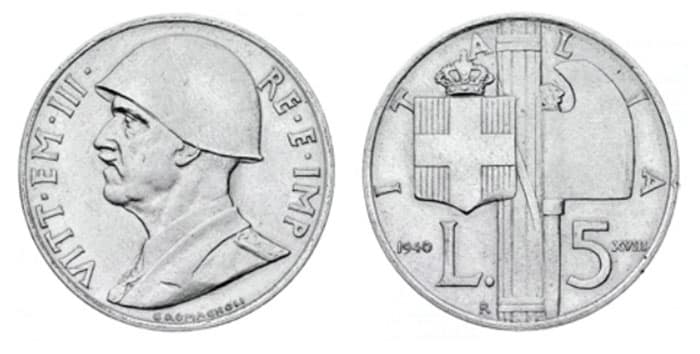 The Italian Coins of World War 2