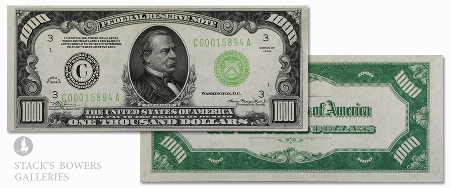 US Paper Money Highlights of the Stack’s Bowers June Online Auction