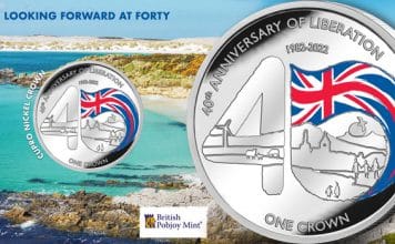 Limited Edition Coin Celebrates 40 Years of the Falkland Islands