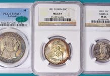 Silver Commemorative Half Dollars From the Gregg Bingham Collection Offered by GreatCollections