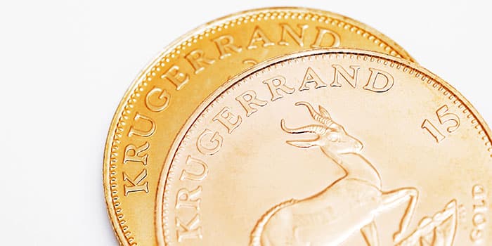 Krugerrand: moneda de lingotes bajo embargo