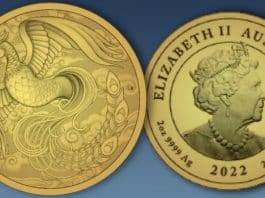 Perth Mint Celebrates Chinese Legend With Phoenix 2oz Gold Proof Coin