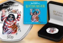 Fifth Coin in World of David Walliams Coin Series Features Ratburger