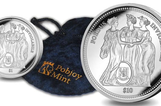 Three Graces Coin Commemorates 20th Anniversary of British Overseas Territories Act