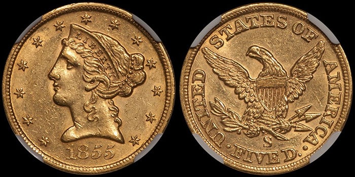 The Impact of the Fairmont Hoard on San Francisco Gold, Part One: Half Eagles