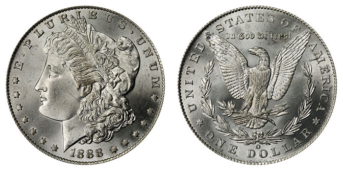 The 1888 Morgan Dollar: Key Varieties & Prices