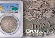 Competitive Bids for Gem 1895-O Morgan Dollar - Auction Ends Sunday.