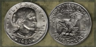 United States 1980-D Susan B. Anthony Dollar