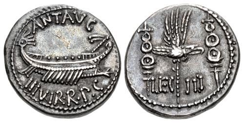 CoinWeek Ancient Coins - The Legionary Denarii of Mark Antony