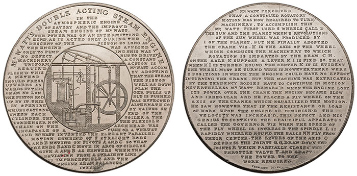 The Scientific Medals of Sir Edward Thomason