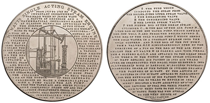 The Scientific Medals of Sir Edward Thomason