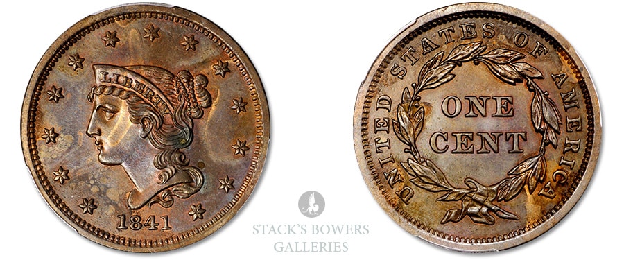 Proof Large Cent Featured in Stack's Bowers August 2022 Showcase Auction