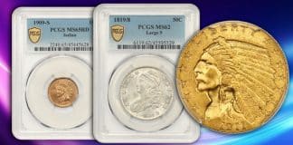 Rare US Coins From Westminster Collection Offered by David Lawrence