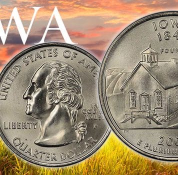 United States 2004 Iowa Statehood Quarter