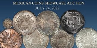 Heritage Showcase Auction of Mexican Coins July 24