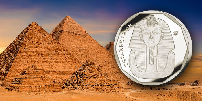 New 3-Coin Set Honors Centennial of Discovery of Tutankhamun’s Tomb