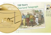 Perth Mint Coin Commemorates 150th Anniversary of Overland Telegraph
