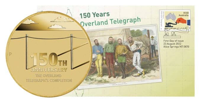 Perth Mint Coin Commemorates 150th Anniversary of Overland Telegraph
