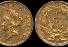 The Full Date 1855-D Gold Dollar
