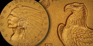 GreatCollections Offering One of Finest Known Proof 1912 Indian Head Quarter Eagles