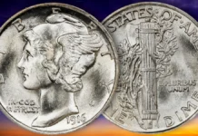 1916 Mercury Dime. Image: Stack's Bowers / CoinWeek.