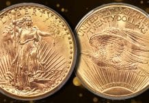 1927-D Double Eagle Sells for Record $4.44 Million at Heritage US Coins Auction