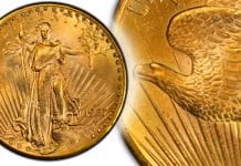 'Legendary' 1927-D Double Eagle Offered at Heritage Auction