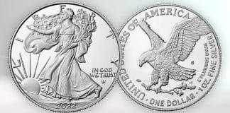 American Silver Eagle 2022 (S) Proof Coin Available August 9