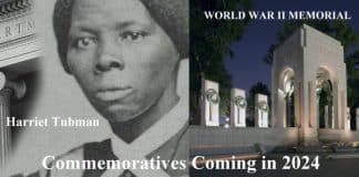 Harriet Tubman, World War II Commemoratives Coming in 2024
