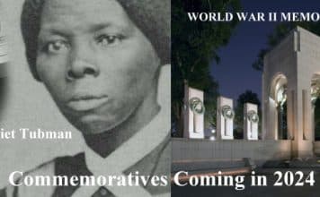 Harriet Tubman, World War II Commemoratives Coming in 2024