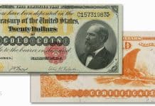 1882 $20 Gold Certificate - Stack's Bowers Galleries Paper Money Auction