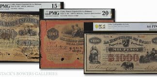 Rare Cuban Currency in Stack's Bowers Fall Maastricht Auction