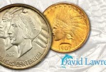 Registry Gem Arkansas Commemorative Among Classic Coins at David Lawrence