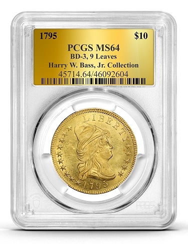 PCGS certifies coins from the legendary Harry W. Bass collection