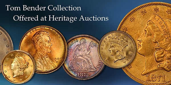 Tom Bender’s Collection, Featuring Elite Troves of Carson City Coins, Indian and Lincoln Cents, Offered at Heritage Auctions August 22-28