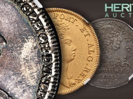 World Coin Treasures in August 25-28 Heritage Platinum Session