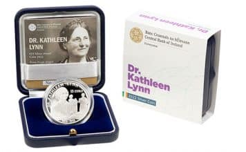Ireland 2022 Dr. Kathleen Lynn €15 Silver Proof Coin