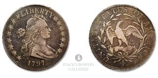 Exceptional 1797 Half Dollar in Stack's Bowers Summer 2022 Showcase Auction