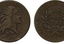 1793 Wreath Cent Offered by David Lawrence Rare Coins