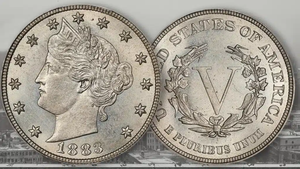 1883 Liberty Head Nickel - Without Cents. Image: CoinWeek / Stack's Bowers.