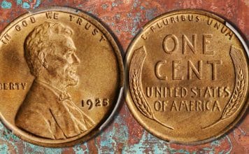 United States 1925 Lincoln Cent