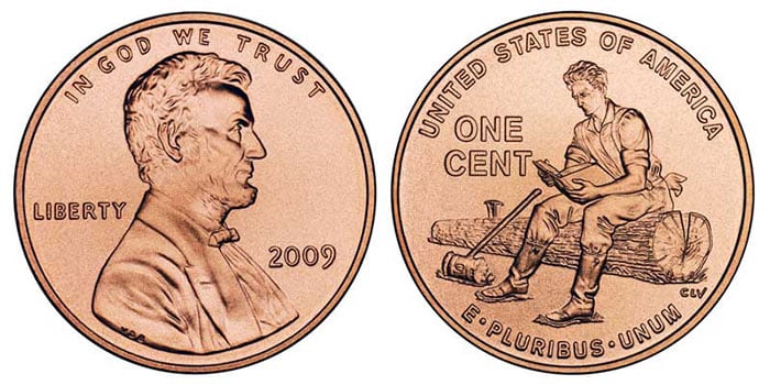 2009 Lincoln Bicentennial Cent Designs and Values