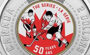 Royal Canadian Mint Issues $2 Coin Celebrating Canada’s 1972 Hockey Triumph