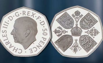 Royal Mint Unveils Official Coin Effigy of King Charles III
